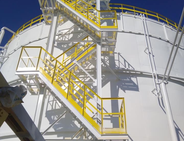 Укртранснафта - ремонт антикорозійного покриття резервуарів