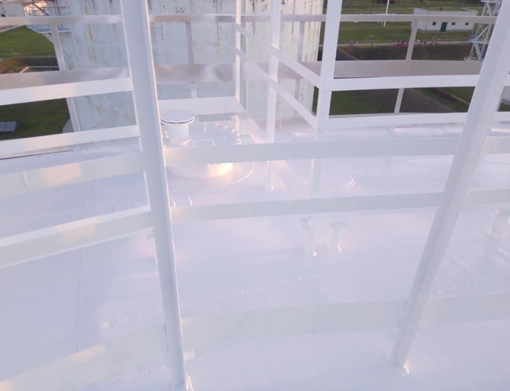 Укртранснафта - ремонт антикорозійного покриття резервуарів