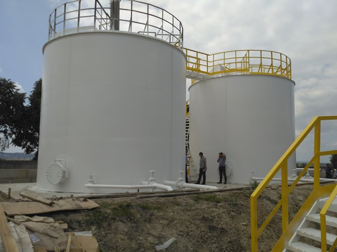 Укртранснафта - ремонт антикорозійного покриття резервуарів