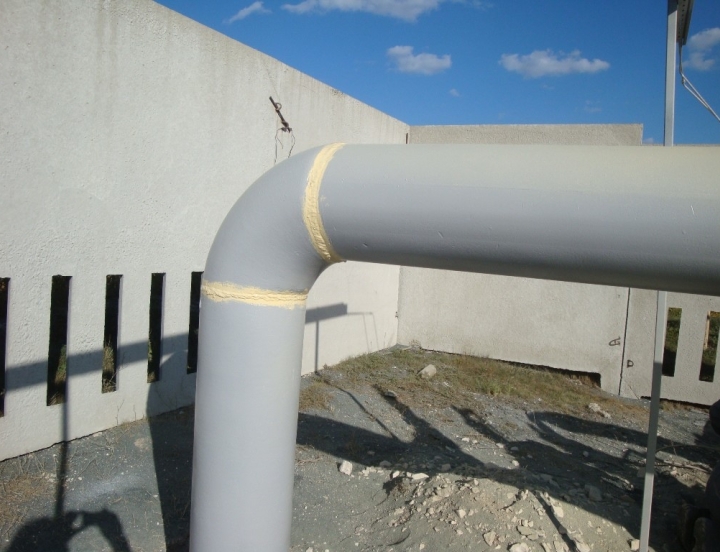 Ремонт антикорозійного покриття на газорозподільних станціях