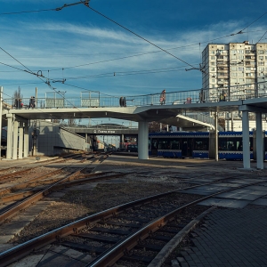 Залізобетонні надземні пішохідні переходи в Києві