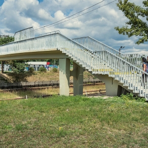 Залізобетонні надземні пішохідні переходи в Києві