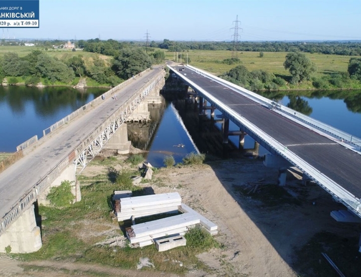 Міст через Дністер дороги Бурштин–Калуш