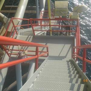 Ремонт морської стаціонарної платформи ЦТП-7 в Чорному морі